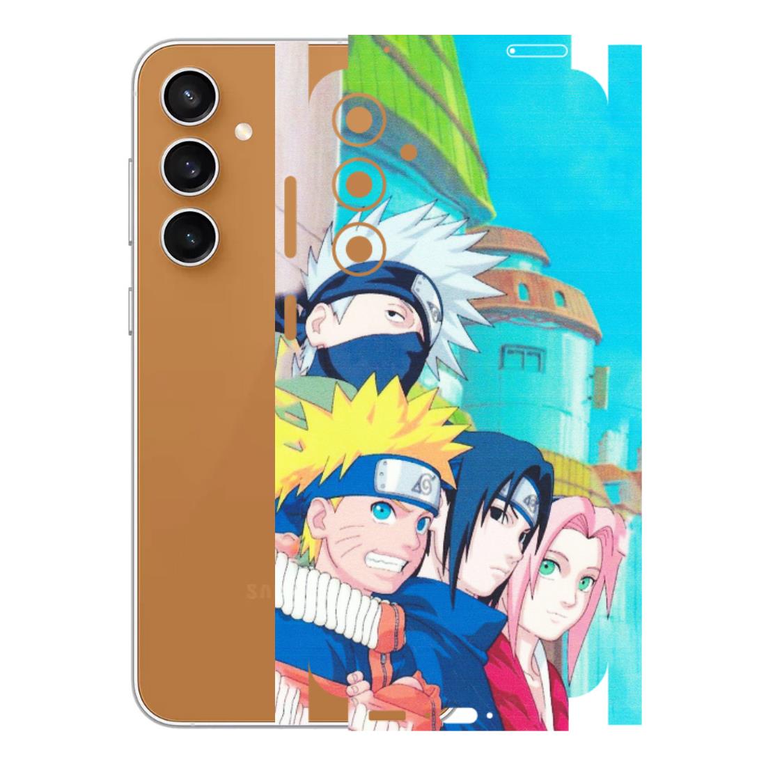 Samsung A/S Series Phone Skins (All Models) - Team Minato And Kakashi - Matte Finish (M-101) Samsung Galaxy S23 FE (5G)