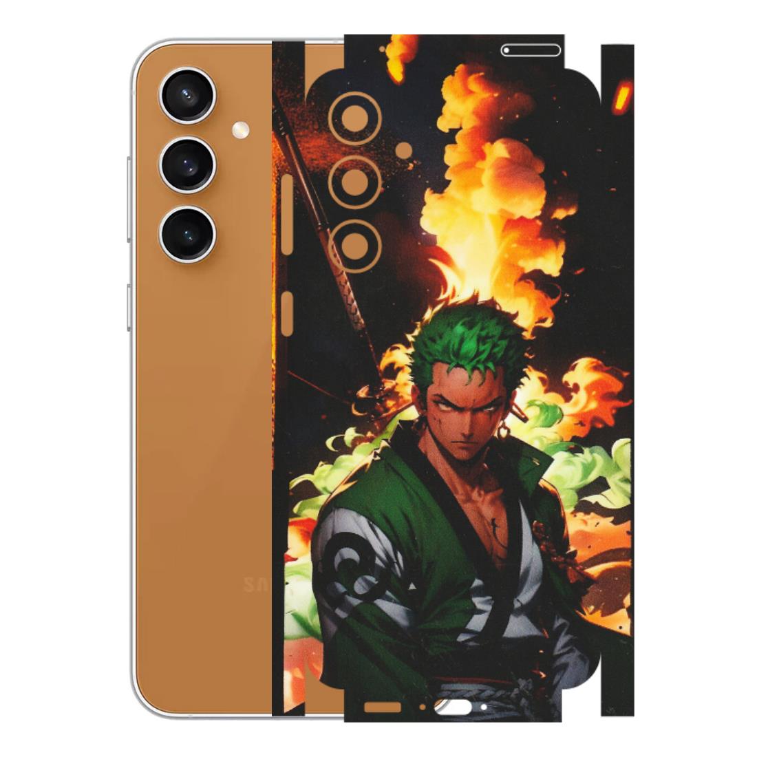 Samsung A/S Series Phone Skins (All Models) - Roronoa Zoro - Matte Finish (M-102) Samsung Galaxy S23 FE (5G)