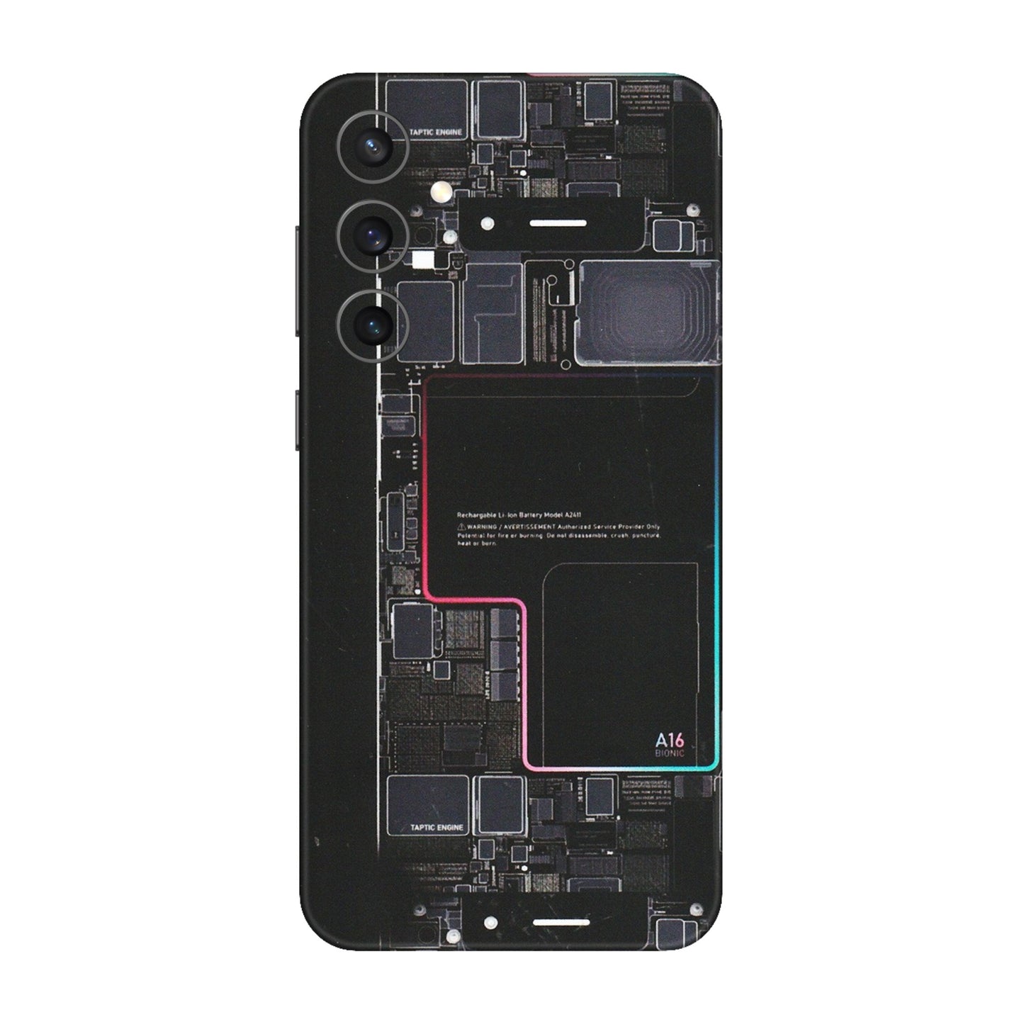 Samsung A/S Series Phone Skins (All Models) - Motherboard Circuit Layout - Matte Finish (M-117) Samsung Galaxy S23 FE (5G)