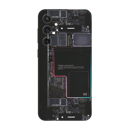 Samsung A/S Series Phone Skins (All Models) - Motherboard Circuit Layout - Matte Finish (M-117) Samsung Galaxy S23 FE (5G)