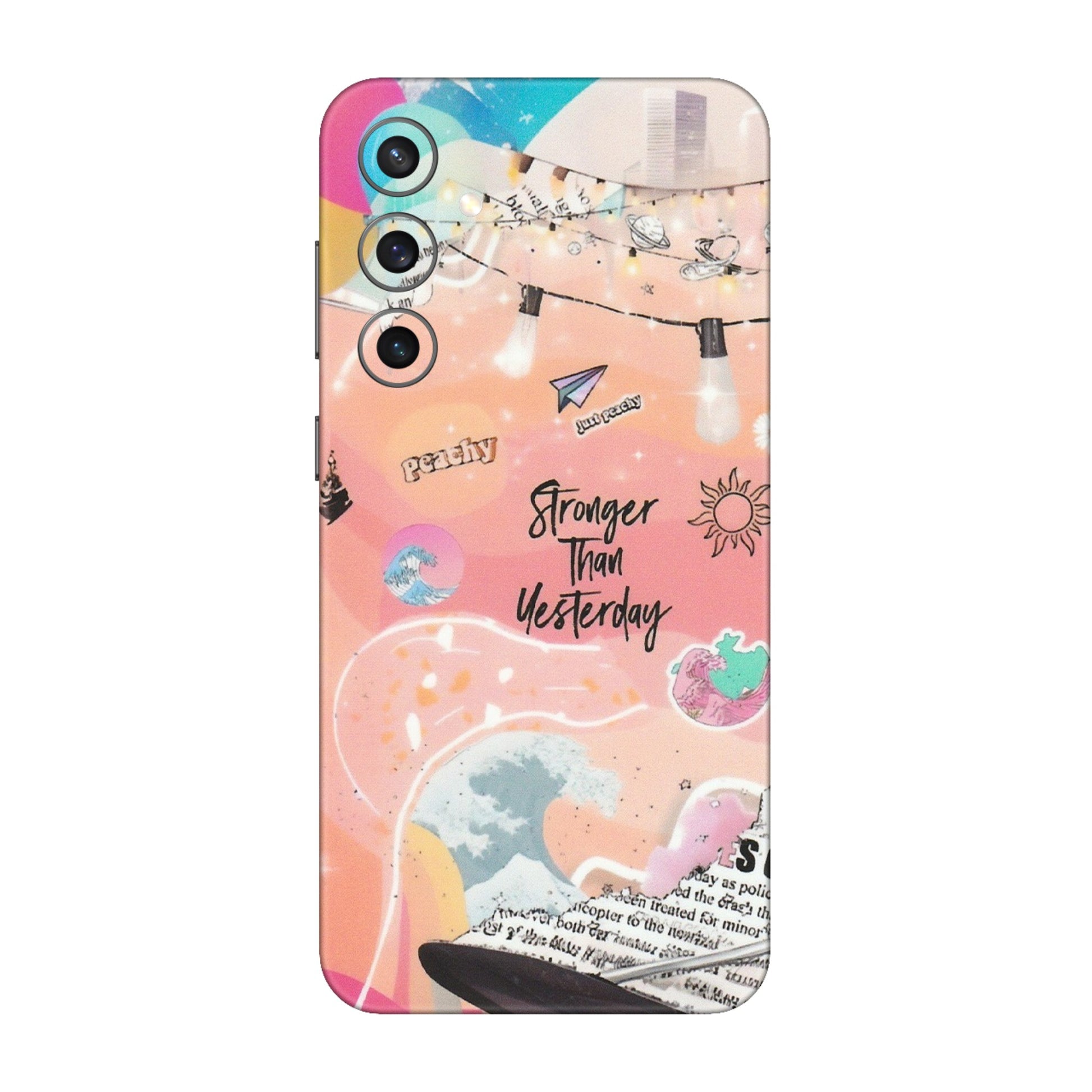 Samsung A/S Series Phone Skins (All Models) - Stronger Then Yesterday - Matte Finish (M-128) Samsung Galaxy S23 FE (5G)