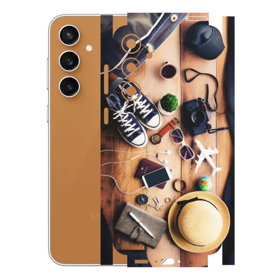 Samsung A/S Series Phone Skins (All Models) - Travel Wanderlust - Matte Finish (M-133) Samsung Galaxy S23 FE (5G)