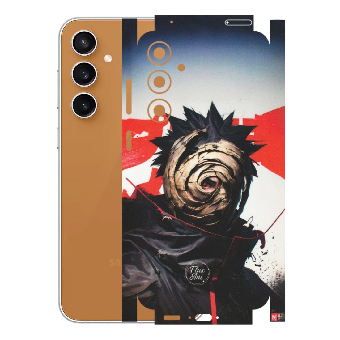 Samsung A/S Series Phone Skins (All Models) - Obito Uchiha Cool Anime - Matte Finish (M-134) Samsung Galaxy S23 FE (5G)