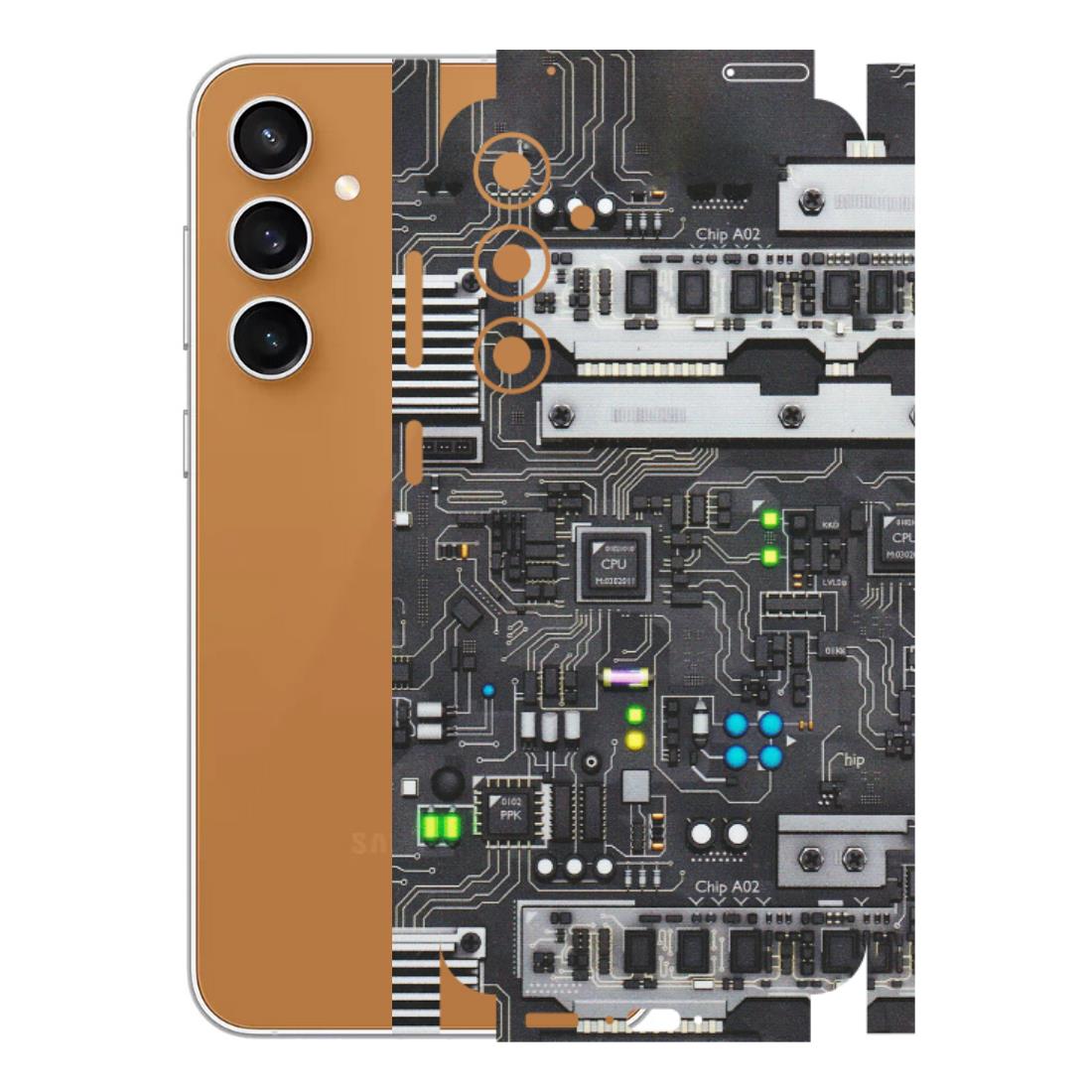 Samsung A/S Series Phone Skins (All Models) - Motherboard Internals - Matte Finish (M-135) Samsung Galaxy S23 FE (5G)