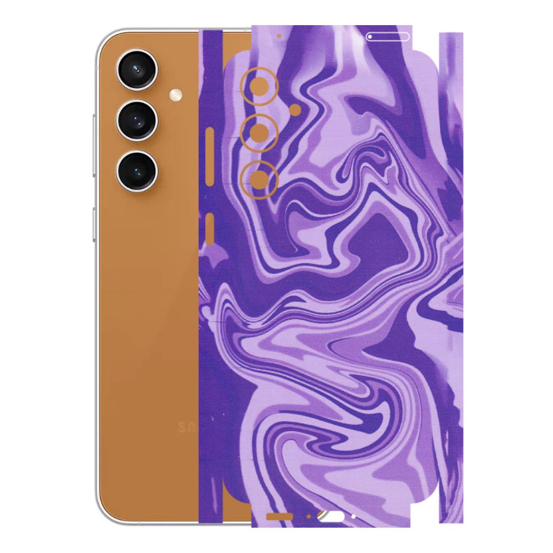 Samsung A/S Series Phone Skins (All Models) - Hazy Purple Nights - Matte Finish (M-14) Samsung Galaxy S23 FE (5G)