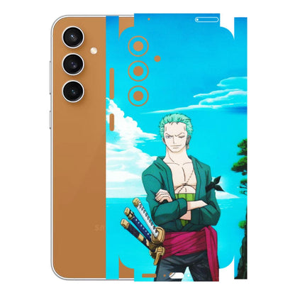 Samsung A/S Series Phone Skins (All Models) - Cool Swordman Zoro Anime - Matte Finish (M-143) Samsung Galaxy S23 FE (5G)