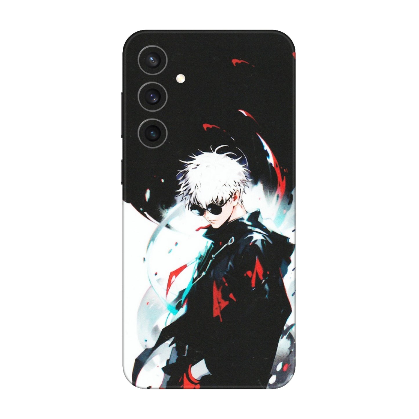Samsung A/S Series Phone Skins (All Models) - Gojo Powerful Charater Kaisen Anime - Matte Finish (M-144) Samsung Galaxy S23 FE (5G)