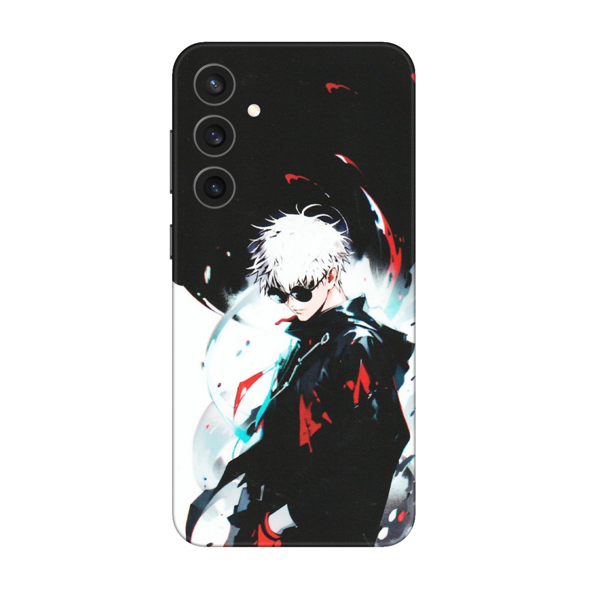 Samsung A/S Series Phone Skins (All Models) - Gojo Powerful Charater Kaisen Anime - Matte Finish (M-144) Samsung Galaxy S23 FE (5G)