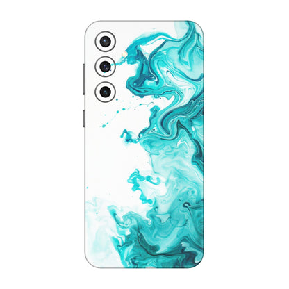 Samsung A/S Series Phone Skins (All Models) - Sky Blue Abstract Colour - Matte Finish (M-146) Samsung Galaxy S23 FE (5G)