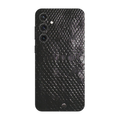 Samsung A/S Series Phone Skins (All Models) - Black Snack Leather - Matte Finish (M-147) Samsung Galaxy S23 FE (5G)
