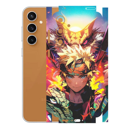Samsung A/S Series Phone Skins (All Models) - Angry Naruto Anime - Matte Finish (M-148) Samsung Galaxy S23 FE (5G)