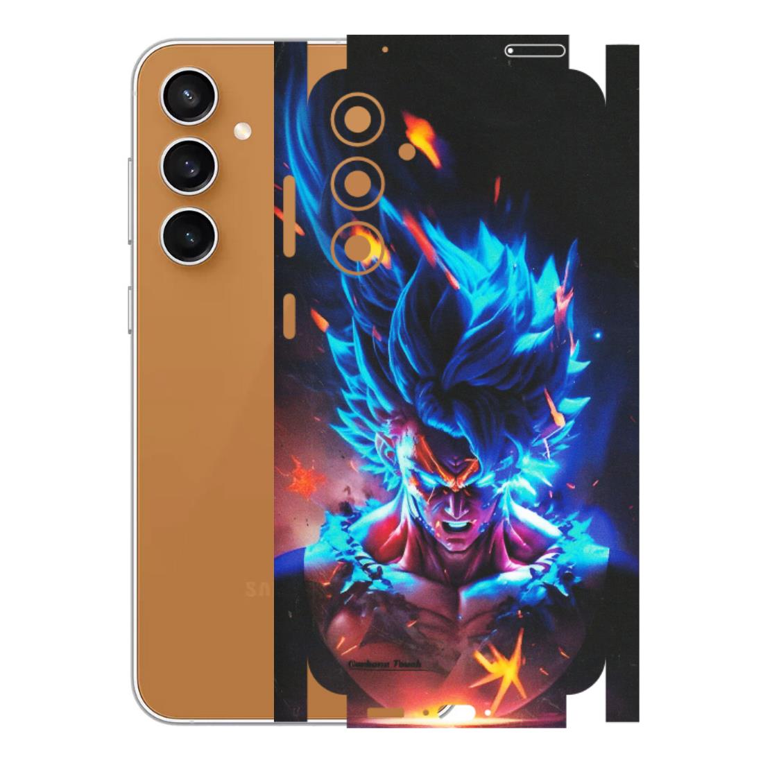 Samsung A/S Series Phone Skins (All Models) - Angry Goku Dragon Ball Anime - Matte Finish (M-150) Samsung Galaxy S23 FE (5G)
