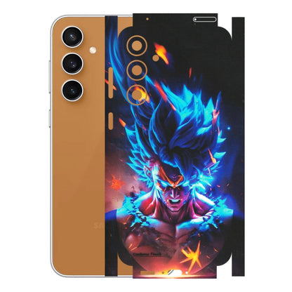 Samsung A/S Series Phone Skins (All Models) - Angry Goku Dragon Ball Anime - Matte Finish (M-150) Samsung Galaxy S23 FE (5G)