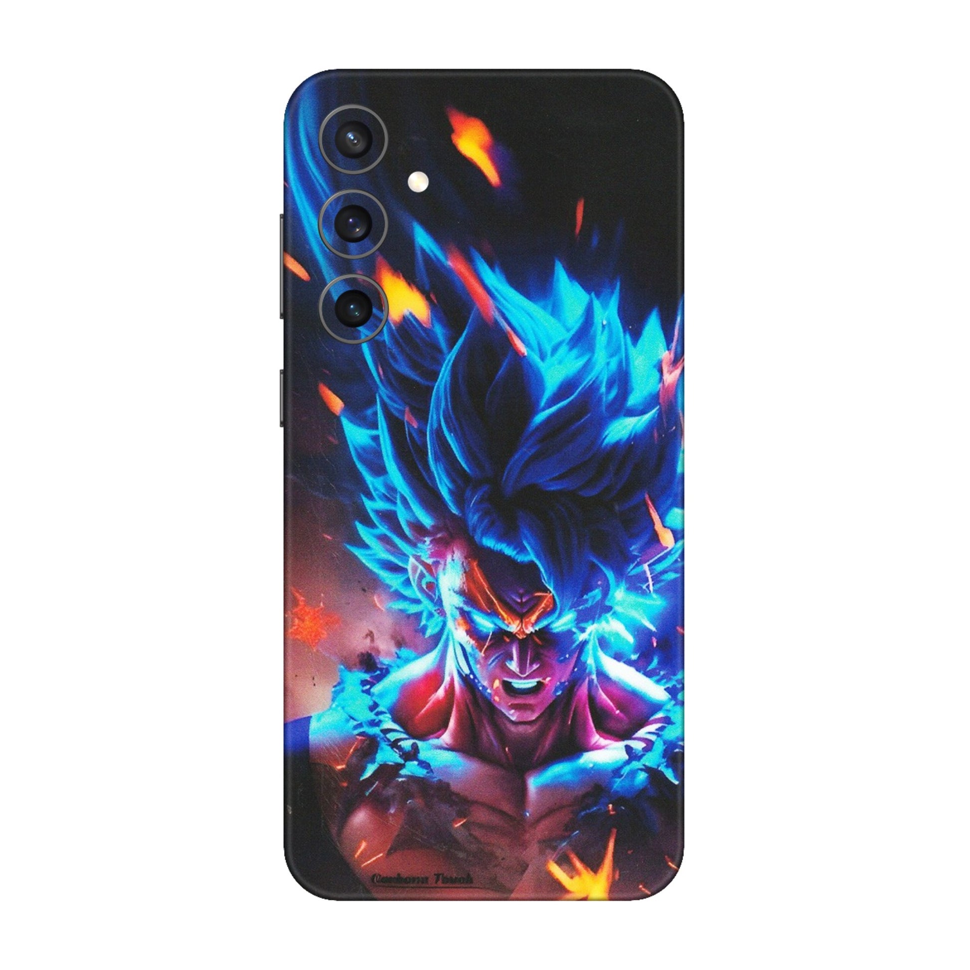 Samsung A/S Series Phone Skins (All Models) - Angry Goku Dragon Ball Anime - Matte Finish (M-150) Samsung Galaxy S23 FE (5G)