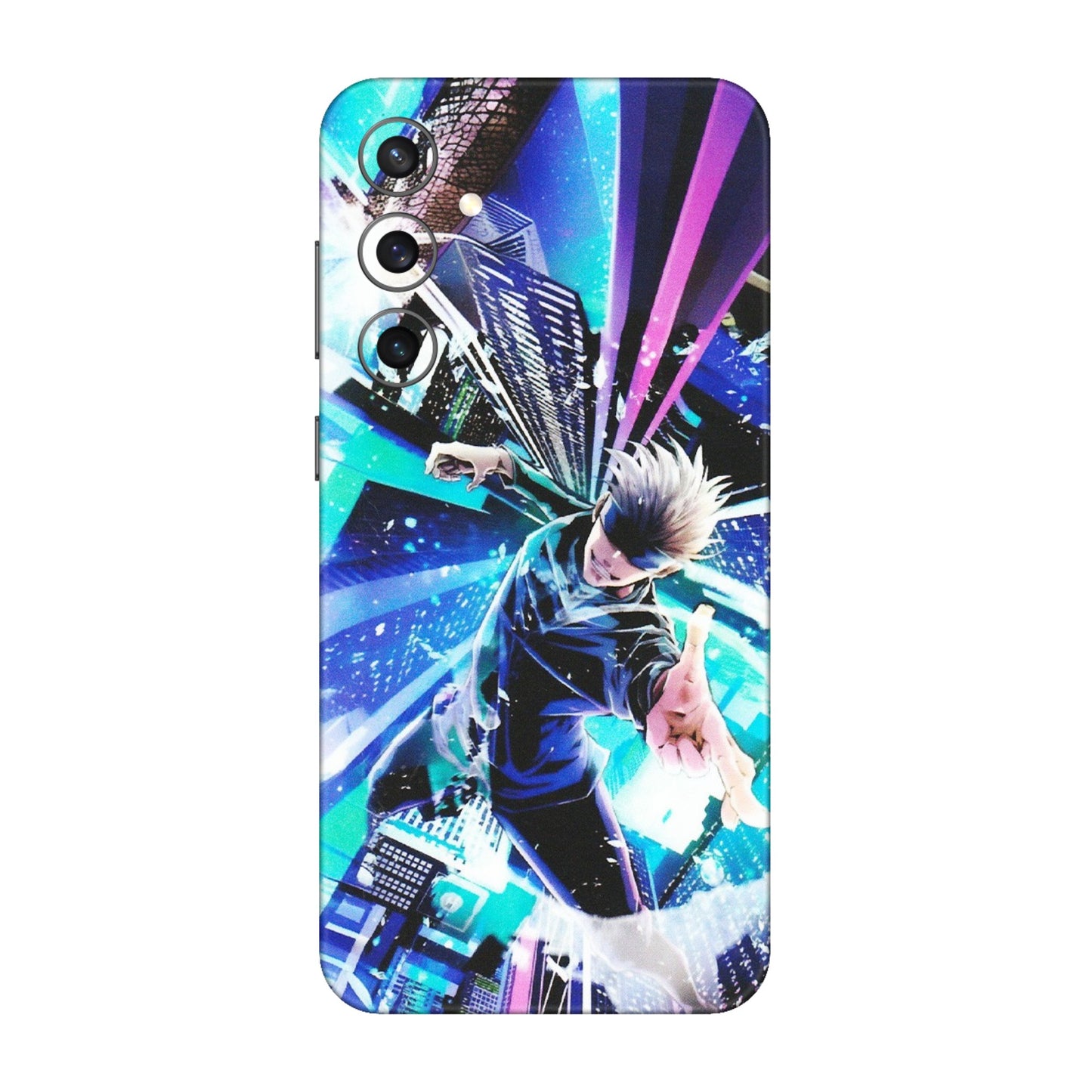 Samsung A/S Series Phone Skins (All Models) - Manga Action Jujustu Kaisen Anime - Matte Finish (M-155) Samsung Galaxy S23 FE (5G)