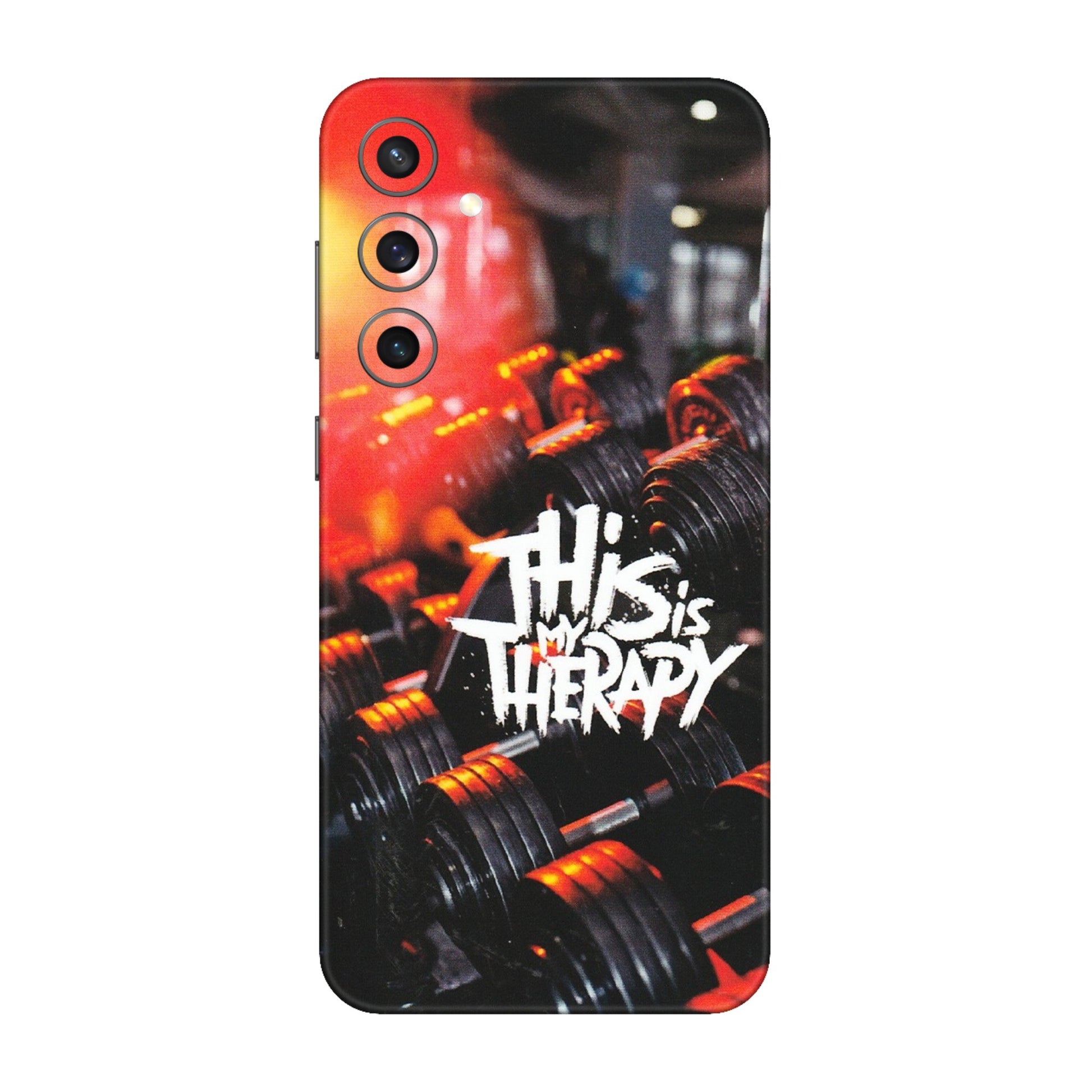 Samsung A/S Series Phone Skins (All Models) - GYM Lover Therapy - Matte Finish (M-160) Samsung Galaxy S23 FE (5G)