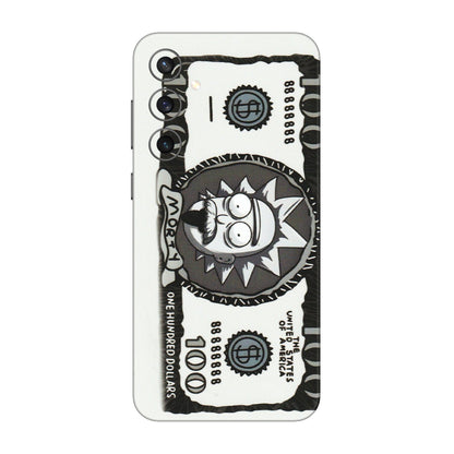 Samsung A/S Series Phone Skins (All Models) - Rick And Morty Hundred Dollar Anime - Matte Finish (M-161) Samsung Galaxy S23 FE (5G)