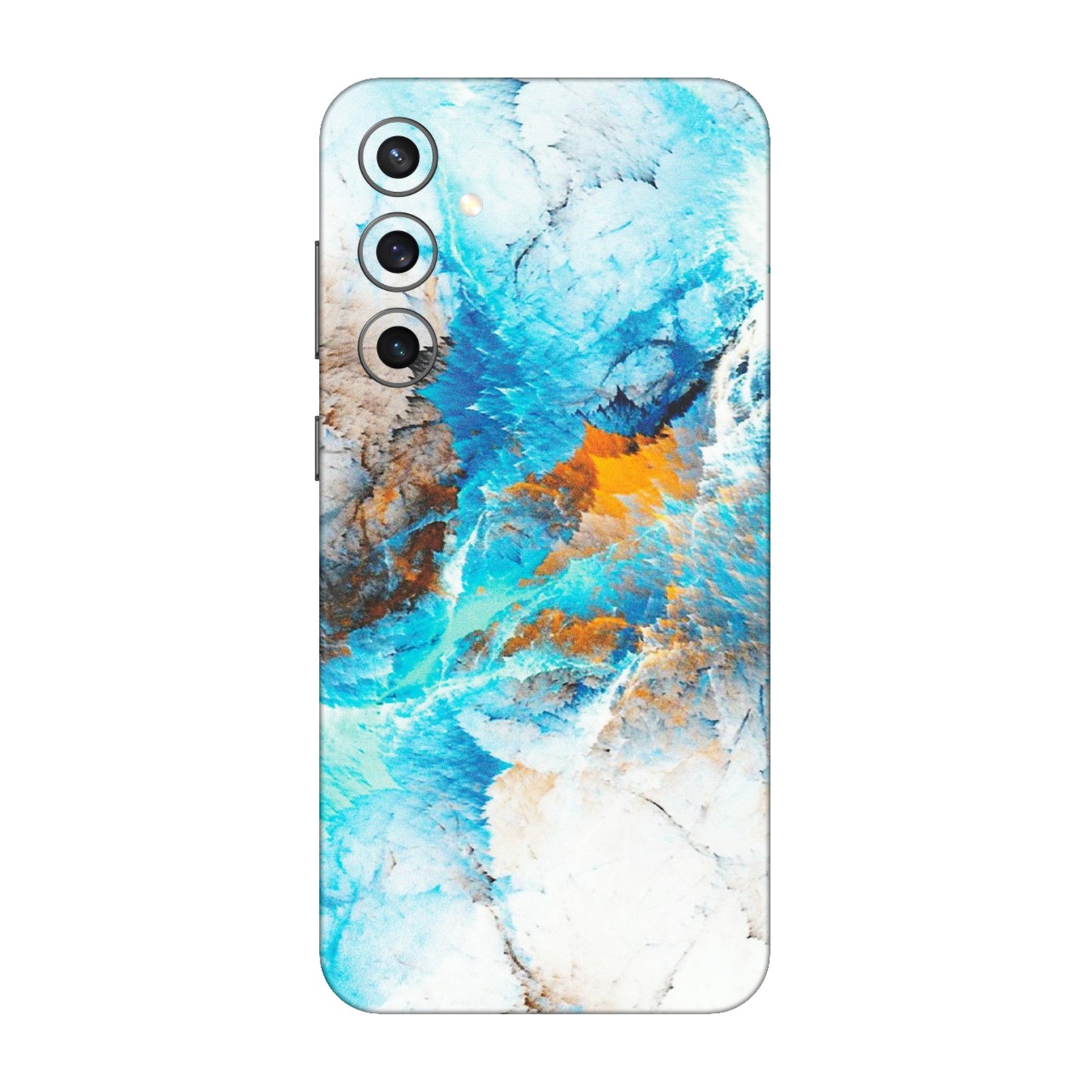 Samsung A/S Series Phone Skins (All Models) - Blue Waves Abstract - Matte Finish (M-19) Samsung Galaxy S23 FE (5G)