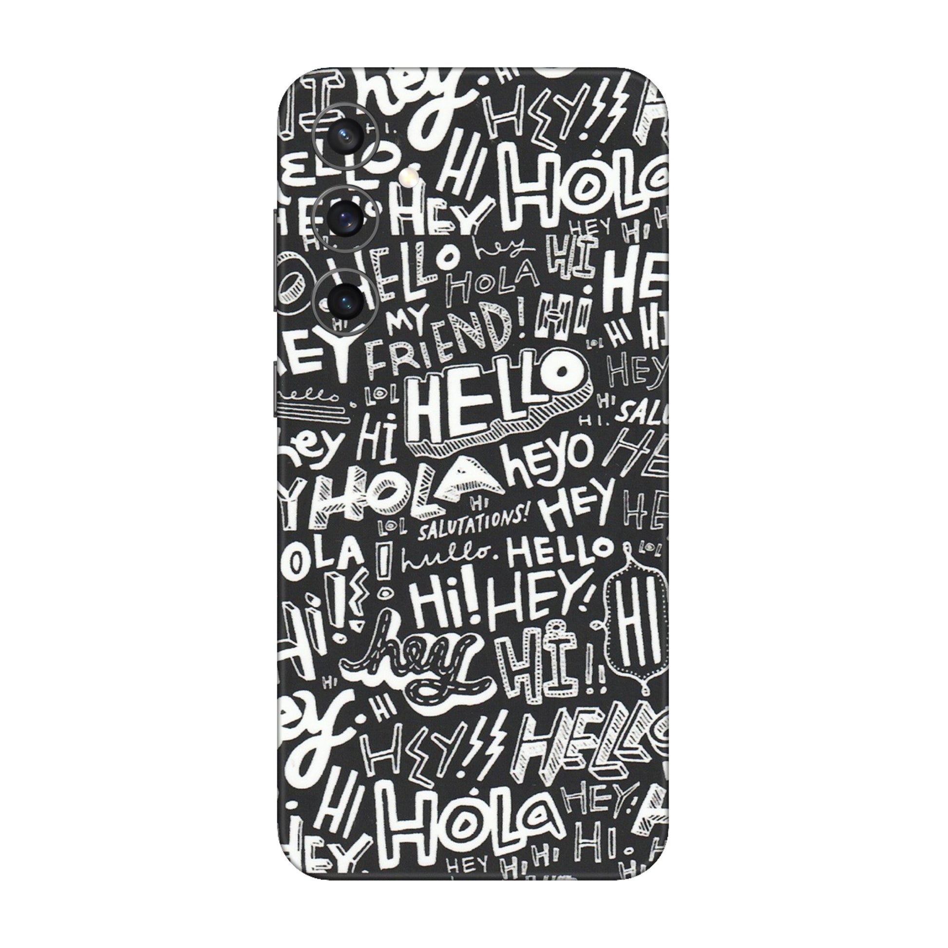 Samsung A/S Series Phone Skins (All Models) - Hi Hello Doodles - Matte Finish (M-25) Samsung Galaxy S23 FE (5G)