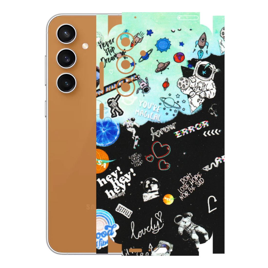 Samsung A/S Series Phone Skins (All Models) - Living In A Space Dream - Matte Finish (M-46) Samsung Galaxy S23 FE (5G)