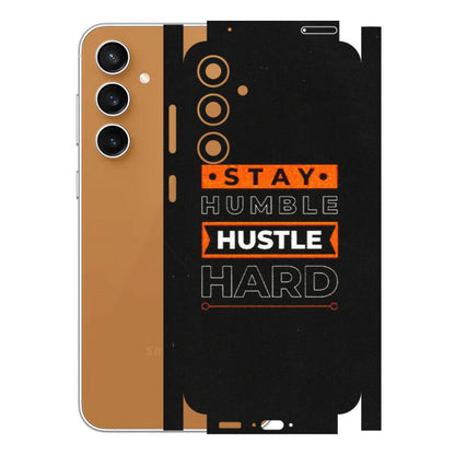 Samsung A/S Series Phone Skins (All Models) - Stay Humble Stay Hard - Matte Finish (M-48) Samsung Galaxy S23 FE (5G)