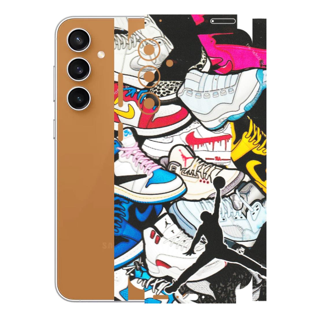Samsung A/S Series Phone Skins (All Models) - Jordan Sneakers Fan - Matte Finish (M-80) Samsung Galaxy S23 FE (5G)