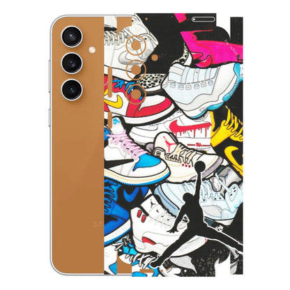 Samsung A/S Series Phone Skins (All Models) - Jordan Sneakers Fan - Matte Finish (M-80) Samsung Galaxy S23 FE (5G)