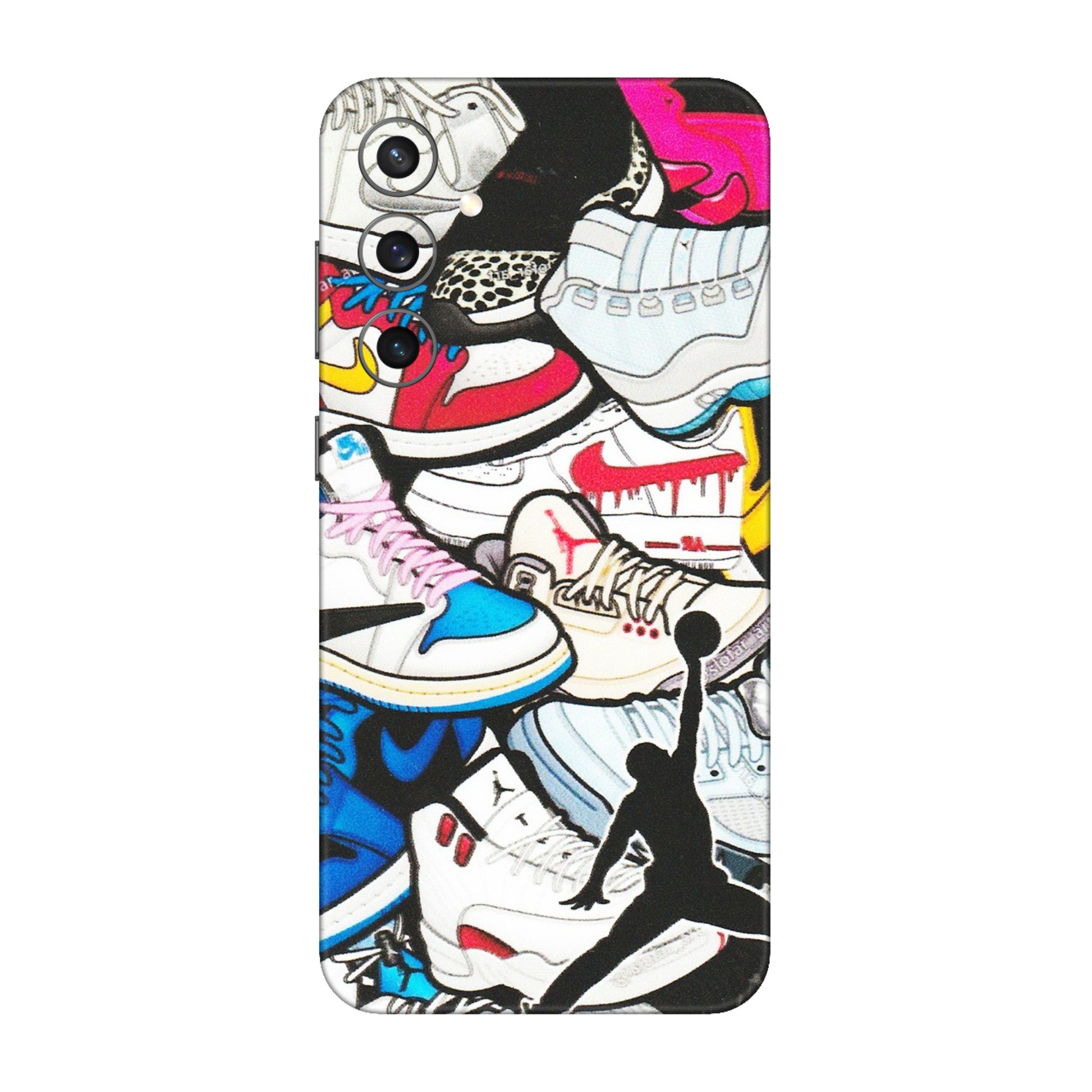 Samsung A/S Series Phone Skins (All Models) - Jordan Sneakers Fan - Matte Finish (M-80) Samsung Galaxy S23 FE (5G)