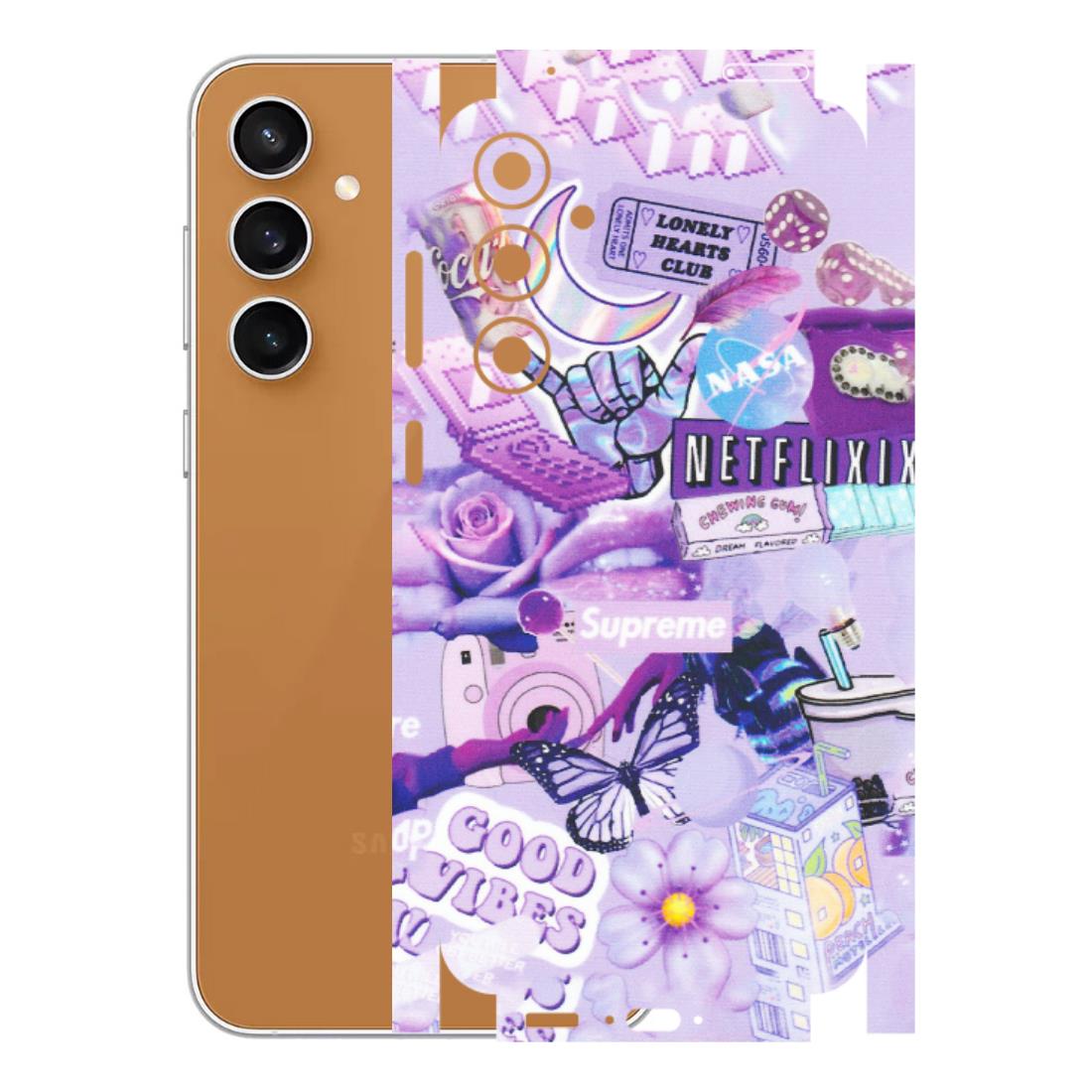 Samsung A/S Series Phone Skins (All Models) - Supreme Purple Magic - Matte Finish (M-88) Samsung Galaxy S23 FE (5G)