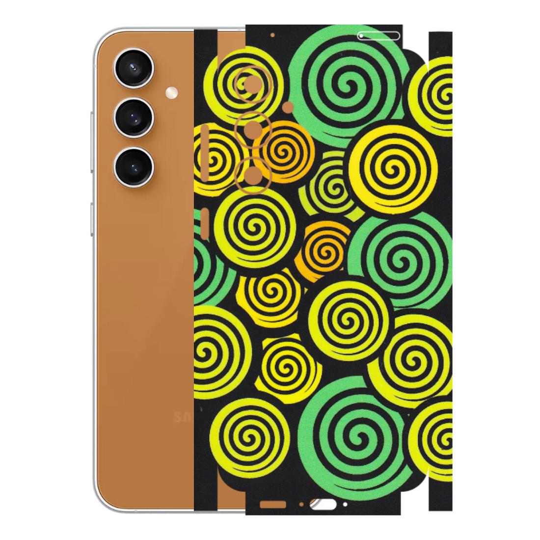 Samsung A/S Series Phone Skins (All Models) - Crazy Spiral - Matte Finish (M-91) Samsung Galaxy S23 FE (5G)