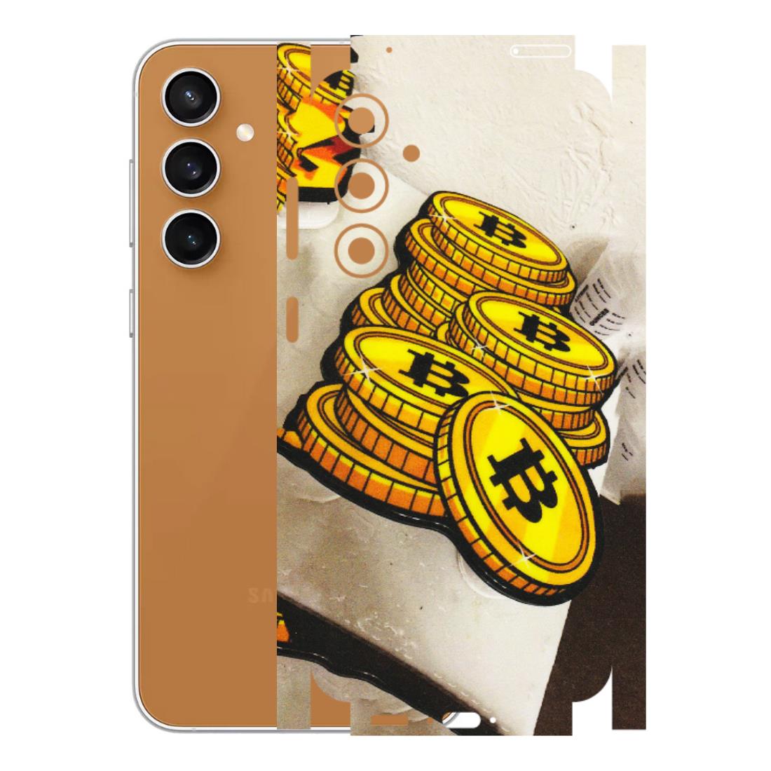 Samsung A/S Series Phone Skins (All Models) - Billionaire Bitcoin Collection - Matte Finish (M-92) Samsung Galaxy S23 FE (5G)