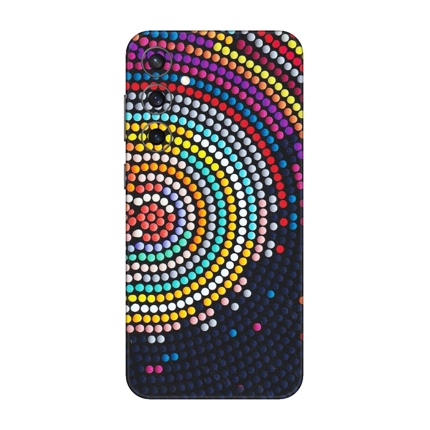 Samsung A/S Series Phone Skins (All Models) - Rainbow Dot Mandala - Matte Finish (M-97) Samsung Galaxy S23 FE (5G)