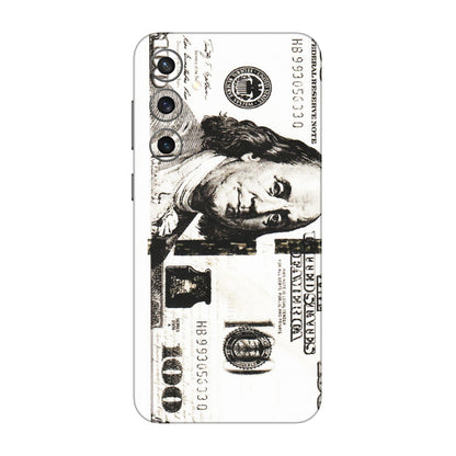 Samsung A/S Series Phone Skins (All Models) - 100 Dollar Currency - Transparent Finish (T-01) Samsung Galaxy S23 FE (5G)