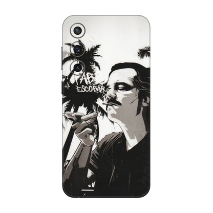 Samsung A/S Series Phone Skins (All Models) - Pab Escobar - Transparent Finish (T-05) Samsung Galaxy S23 FE (5G)