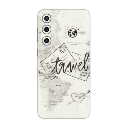 Samsung A/S Series Phone Skins (All Models) - Travel Ticket - Transparent Finish (T-06) Samsung Galaxy S23 FE (5G)