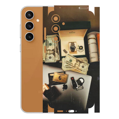 Samsung A/S Series Phone Skins (All Models) - Luxury Lifestyle - Transparent Finish (T-11) Samsung Galaxy S23 FE (5G)