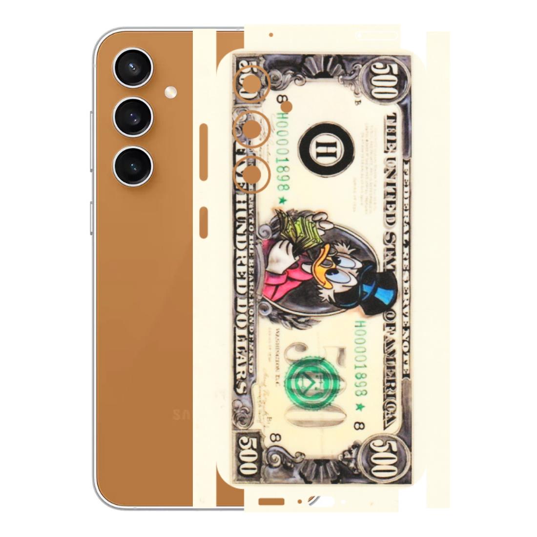 Samsung A/S Series Phone Skins (All Models) - Five Hundred Dollar Duck - Transparent Finish (T-15) Samsung Galaxy S23 FE (5G)