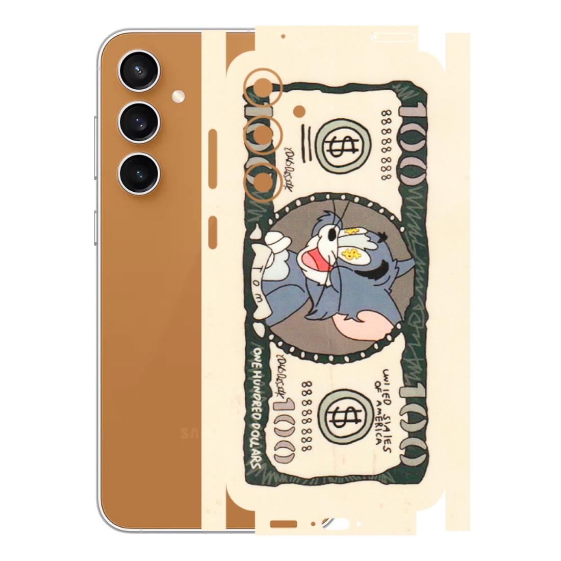 Samsung A/S Series Phone Skins (All Models) - One Hundred Dollar Tom - Transparent Finish (T-16) Samsung Galaxy S23 FE (5G)