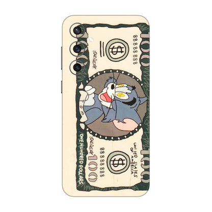 Samsung A/S Series Phone Skins (All Models) - One Hundred Dollar Tom - Transparent Finish (T-16) Samsung Galaxy S23 FE (5G)