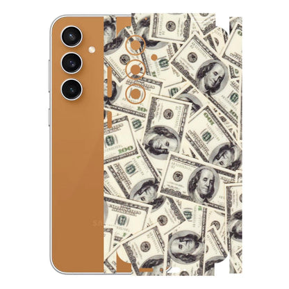 Samsung A/S Series Phone Skins (All Models) - Dollar Lover - Transparent Finish (T-17) Samsung Galaxy S23 FE (5G)