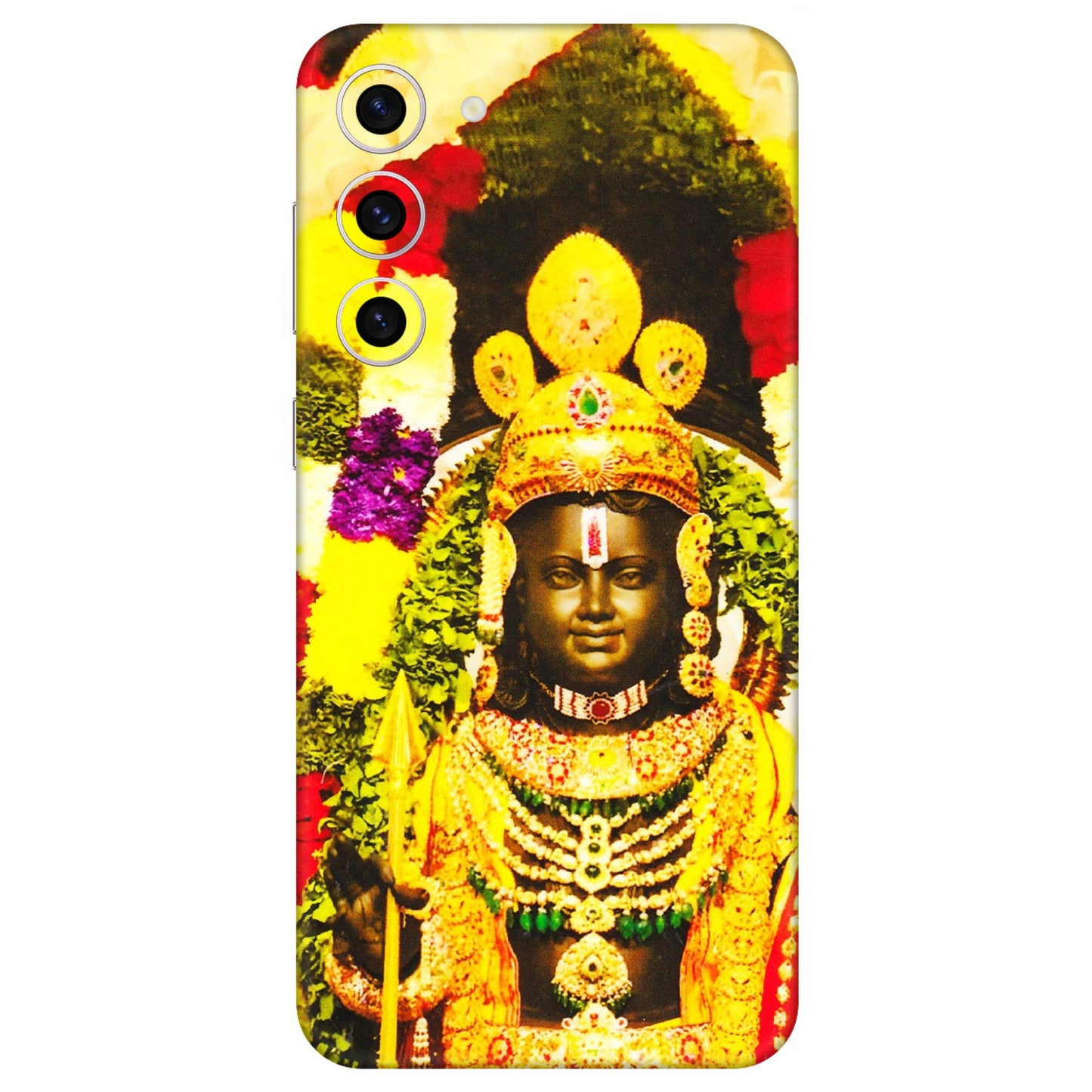 Samsung A/S Series Phone Skins (All Models) - Ram Lalla Ayodhya - 3D Embossed Finish (L-103) Samsung Galaxy S23 Plus (5G)