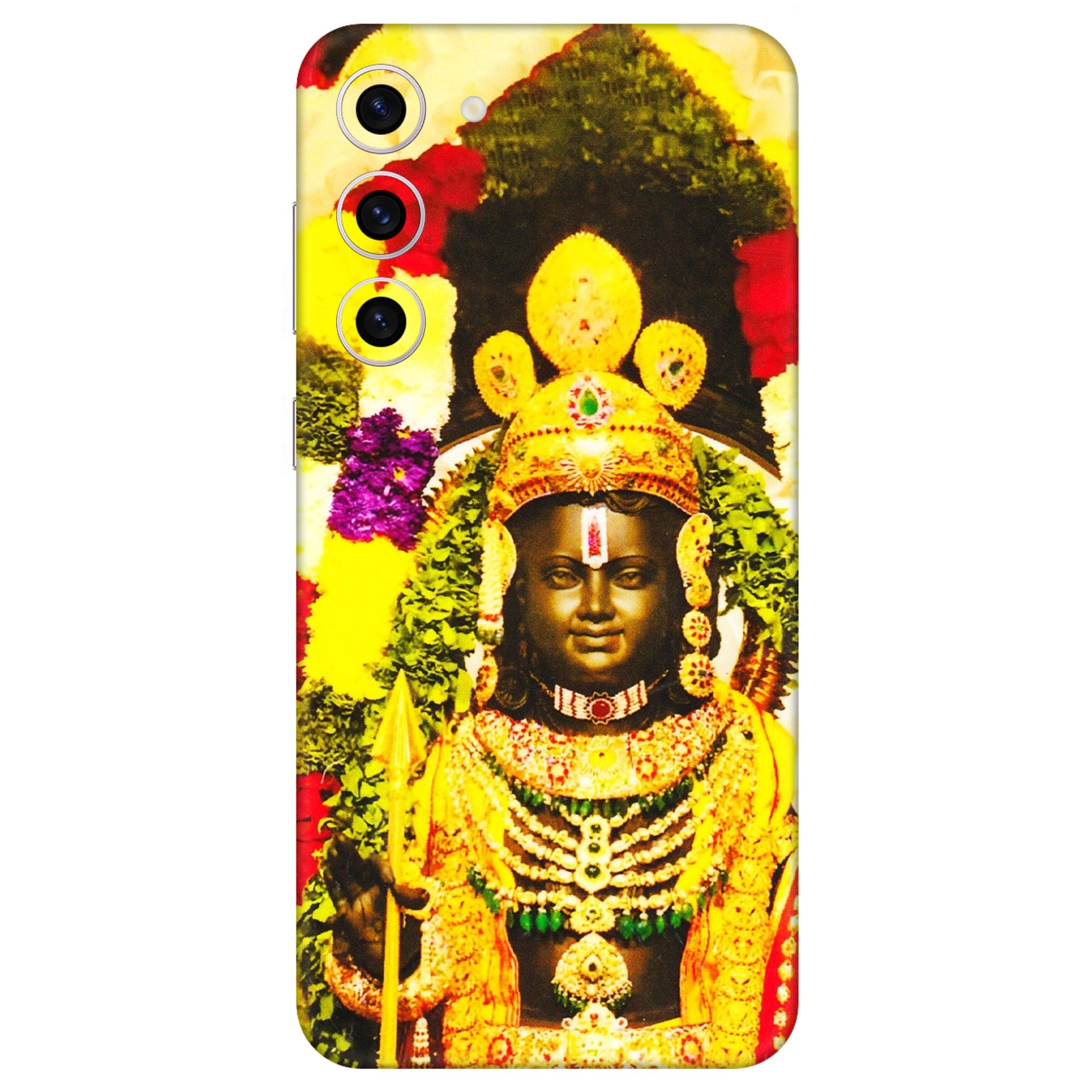 Samsung A/S Series Phone Skins (All Models) - Ram Lalla Ayodhya - 3D Embossed Finish (L-103) Samsung Galaxy S23 Plus (5G)