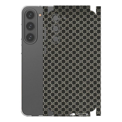 Samsung A/S Series Phone Skins (All Models) - Black G Print - 3D Embossed Finish (L-109) Samsung Galaxy S23 Plus (5G)