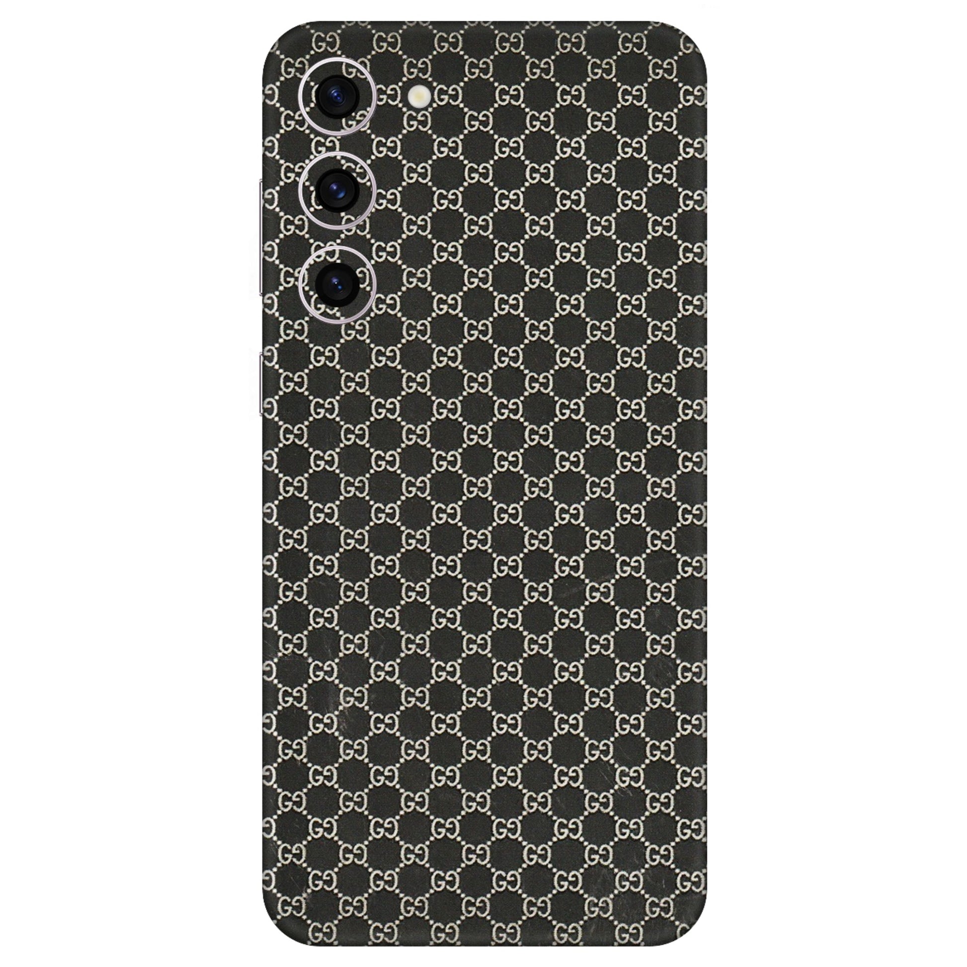 Samsung A/S Series Phone Skins (All Models) - Black G Print - 3D Embossed Finish (L-109) Samsung Galaxy S23 Plus (5G)
