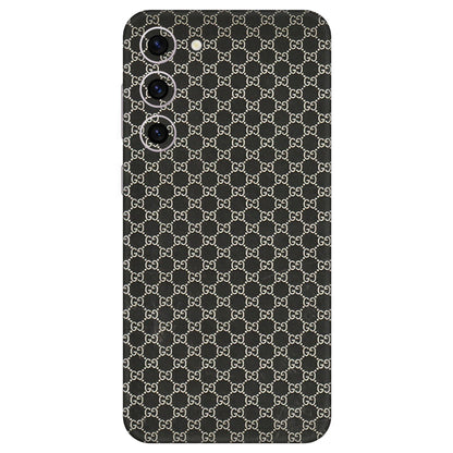 Samsung A/S Series Phone Skins (All Models) - Black G Print - 3D Embossed Finish (L-109) Samsung Galaxy S23 Plus (5G)