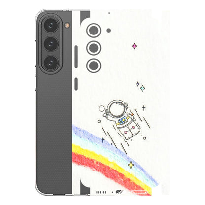 Samsung A/S Series Phone Skins (All Models) - Milkyway Astronaut - 3D Embossed Finish (L-110) Samsung Galaxy S23 Plus (5G)