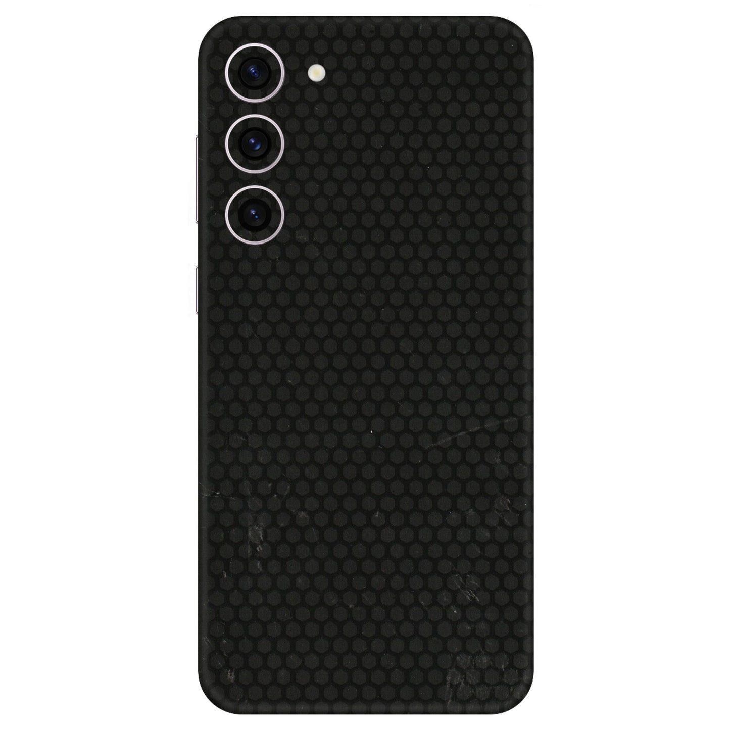 Samsung A/S Series Phone Skins (All Models) - Black honeycomb - 3D Embossed Finish (L-114) Samsung Galaxy S23 Plus (5G)