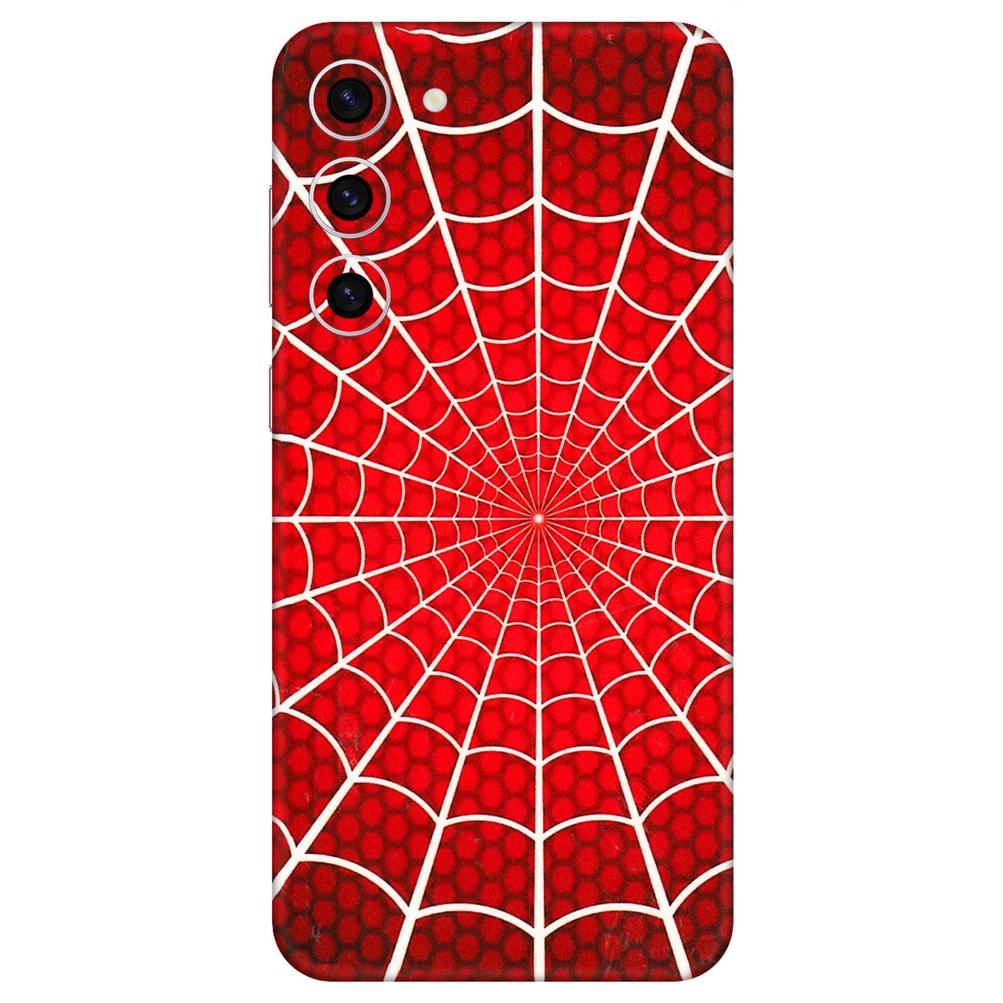 Samsung A/S Series Phone Skins (All Models) - Classic Spidey Web - 3D Embossed Finish (L-115) Samsung Galaxy S23 Plus (5G)