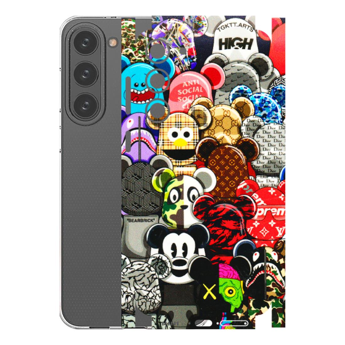 Samsung A/S Series Phone Skins (All Models) - More Mickey Mouses - 3D Embossed Finish (L-118) Samsung Galaxy S23 Plus (5G)