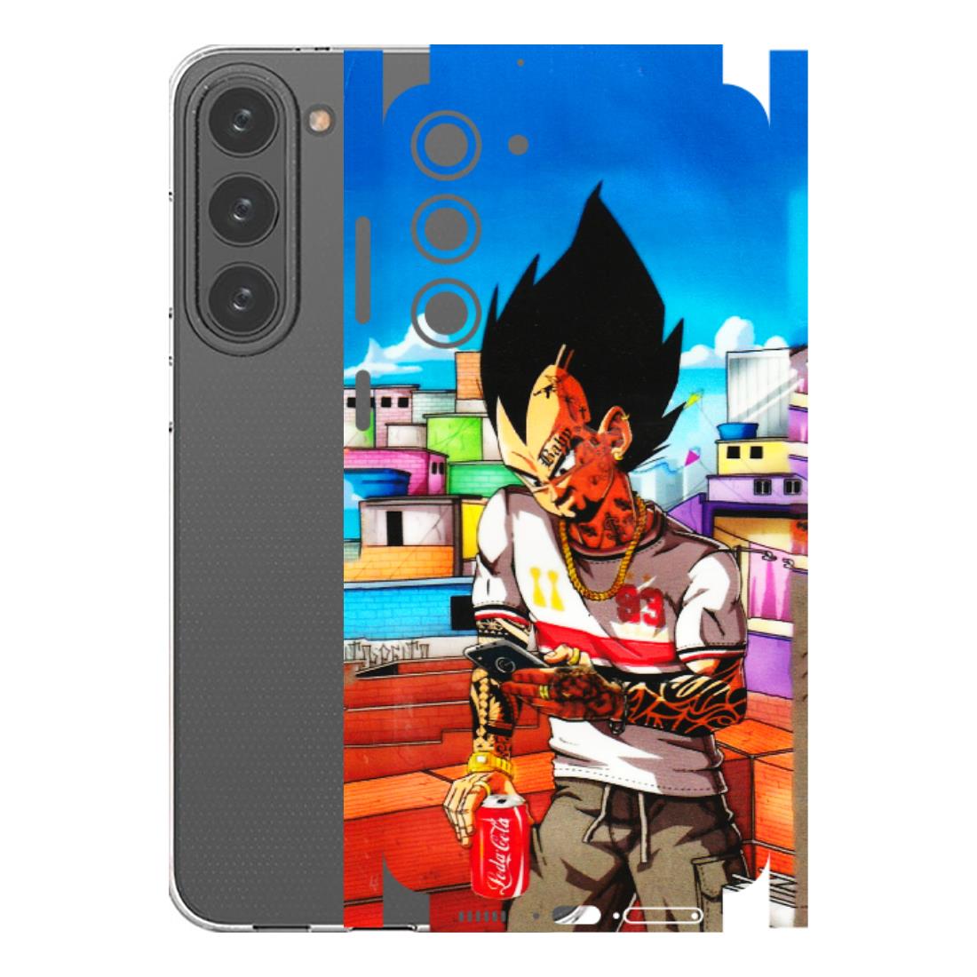 Samsung A/S Series Phone Skins (All Models) - Vegeta - 3D Embossed Finish (L-136) Samsung Galaxy S23 Plus (5G)